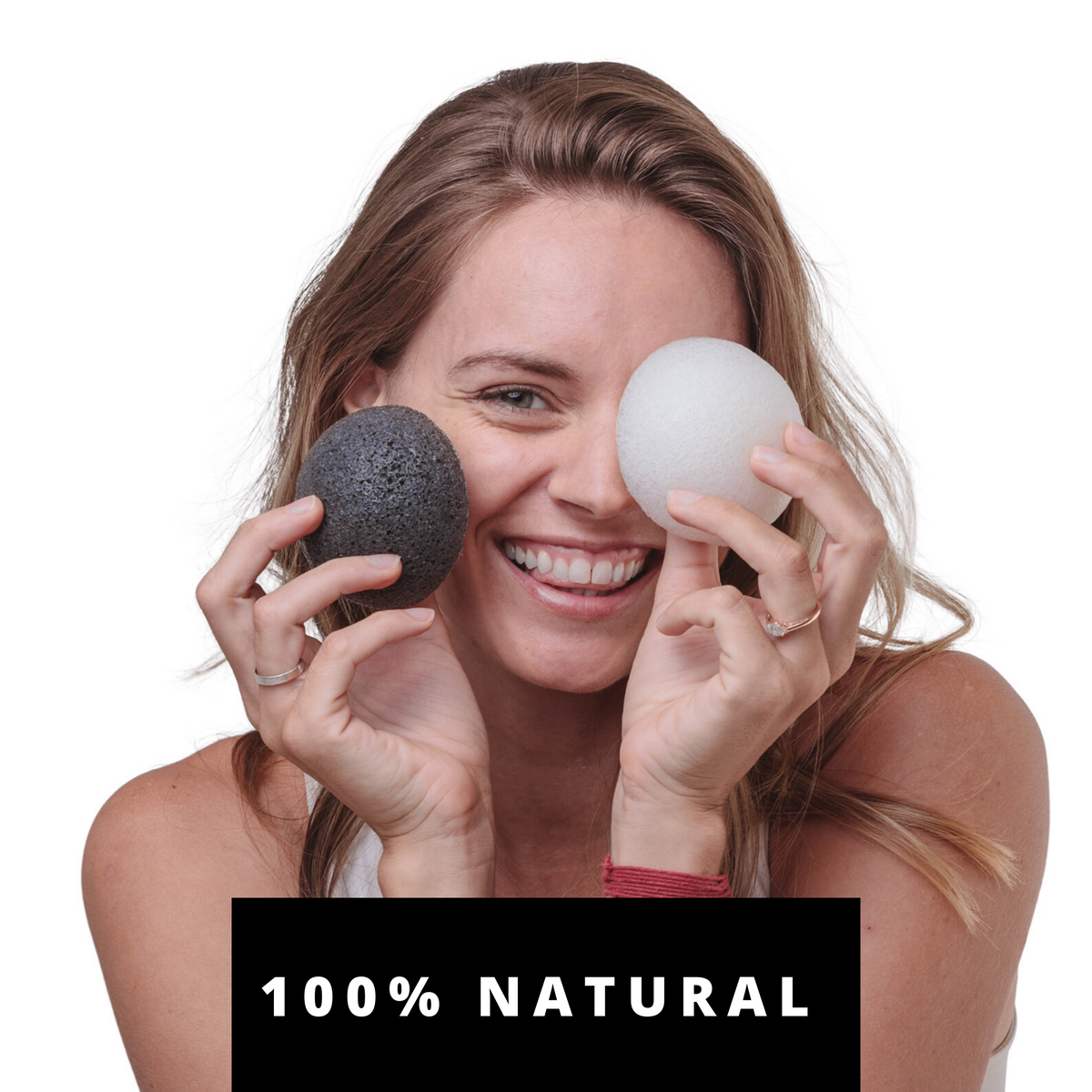 Charcoal Konjac Facial Sponge