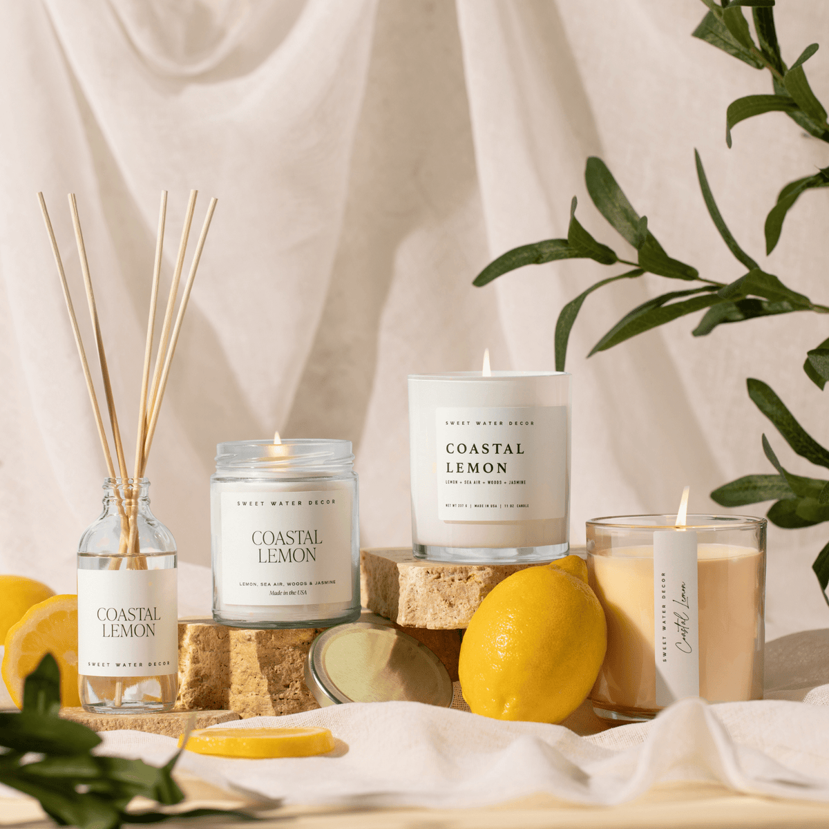 Coastal Lemon Candle